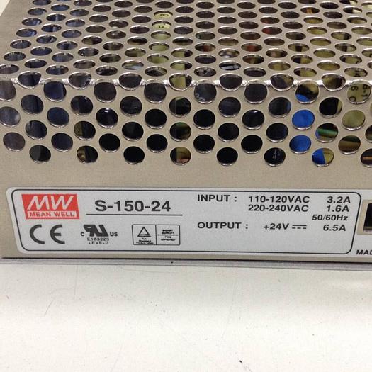 Used MEAN WELL Power Supply S-150-24 #77238