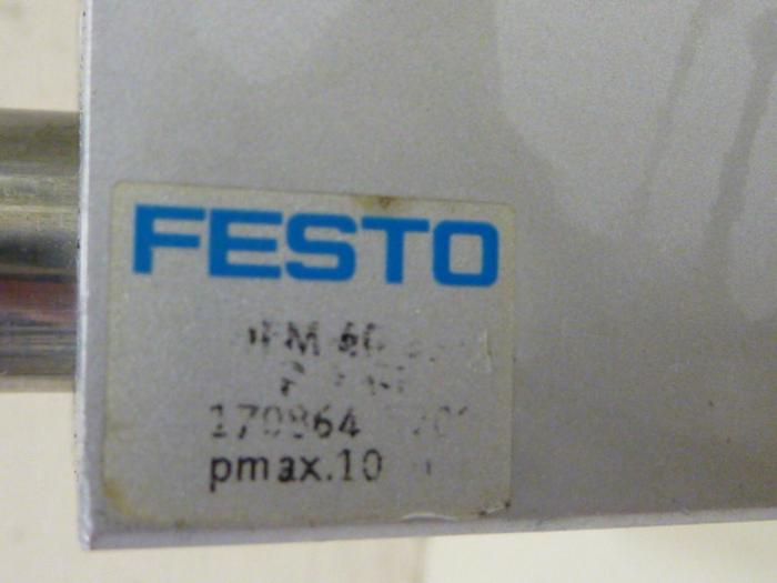 Used FESTO Pneumatic Cylinder DFM-40-25-P-A-GF #57354