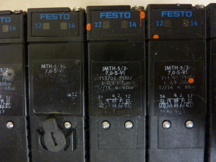 Used FESTO Control Block / Valve Terminal IFB13-03 Used