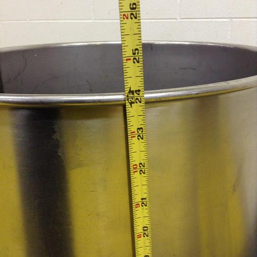 Used METAL FABRICATOR Stainless Steel Hopper HOPPER013 #82013