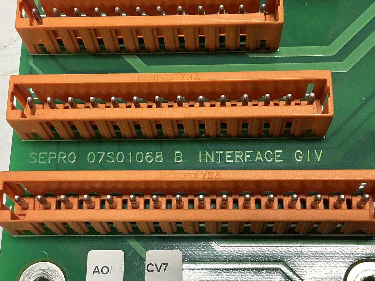Used SEPRO 07S01068 B