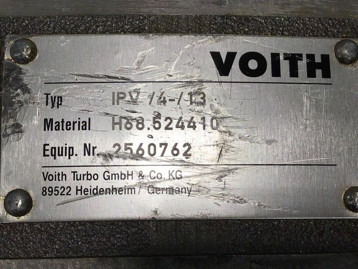 Used VOITH Gear Pump IPV/4/13 Used
