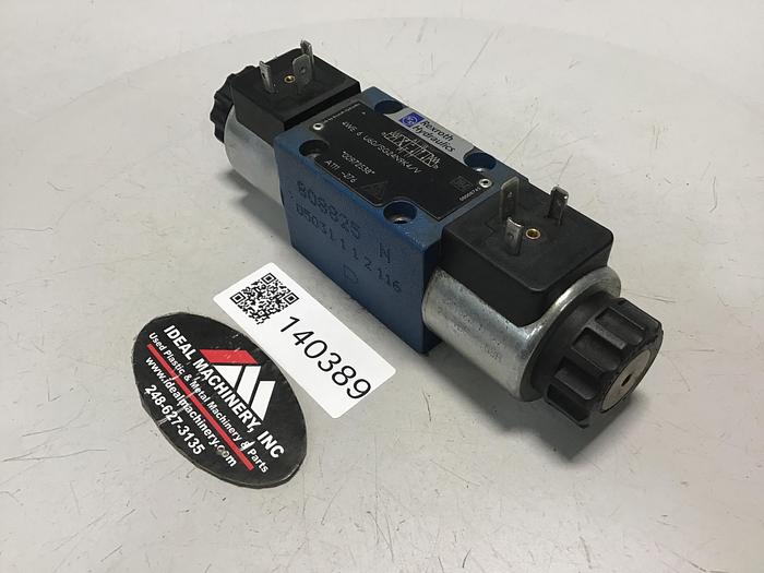 Used REXROTH 4WE6U60/SG24N9K4/V Valve Used #140389