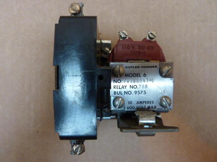 Used CUTLER HAMMER Motor Starter 9575ED47-1 #27801