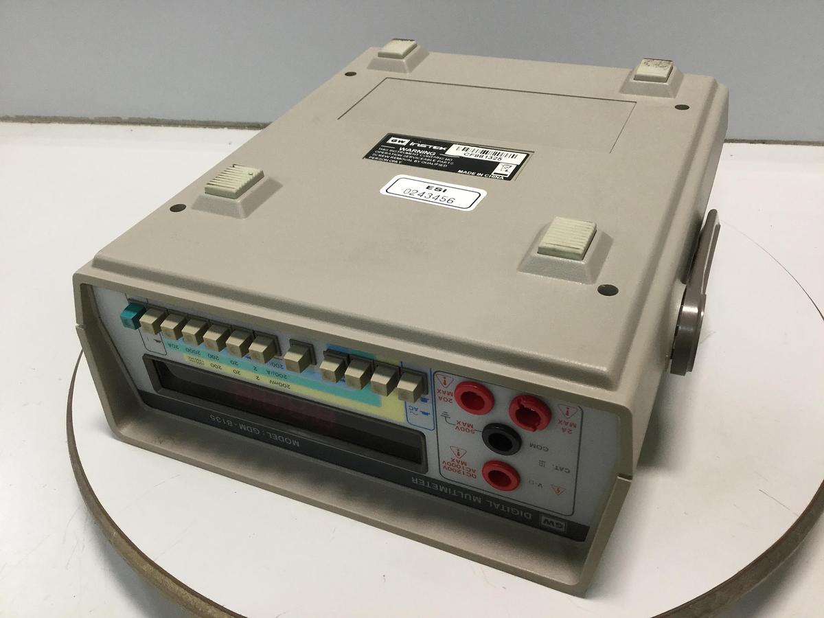 Used GW INSTEK Digital Multimeter GDM-8135 #107274