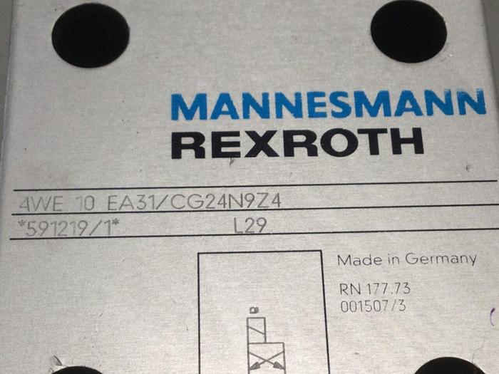 Used REXROTH Valve 4WE10EA31CG24N9Z4 #105723