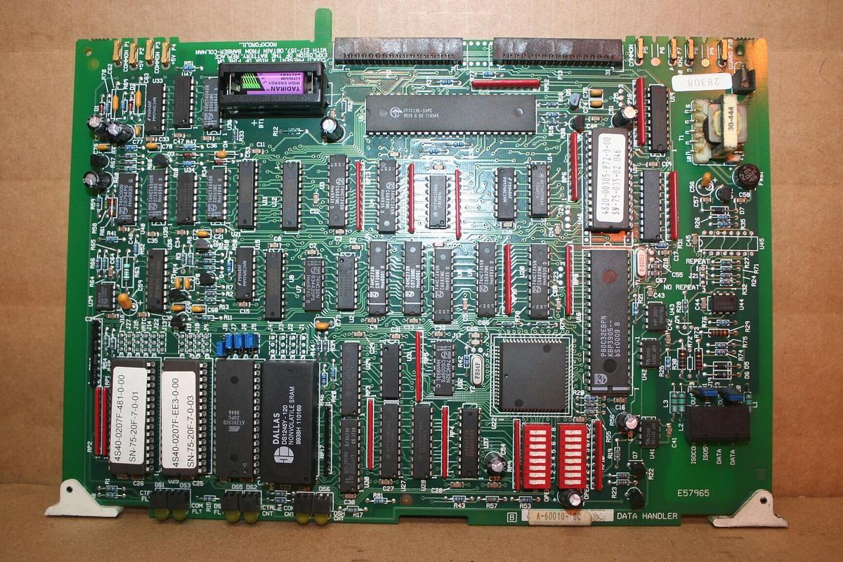 Used BARBER COLMAN Data Handler Circuit Board A-60010-0C #19706