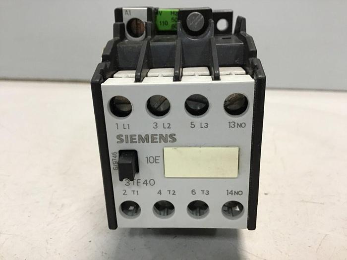 Used SIEMENS Contactor 3TF4010-0A #123992