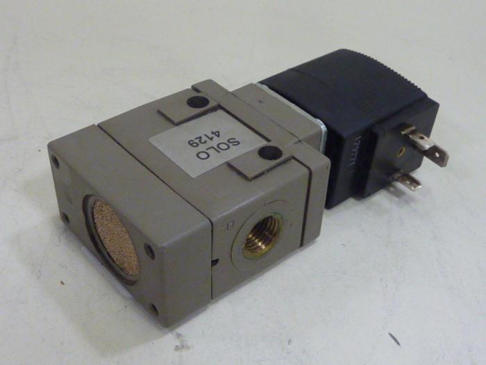 Used BURKERT EASY FLUID CONTROL Solenoid Valve 5411 C 6,0 NBR PA #61205