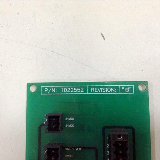 Used GENERIC Circuit Board 1022552 #81707