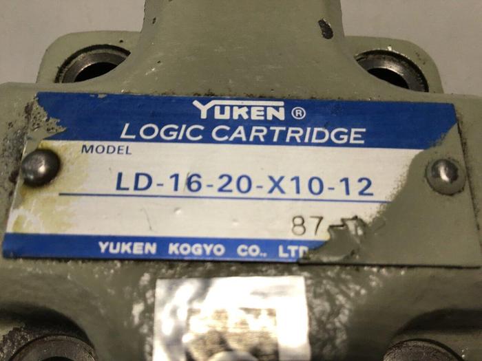 Used YUKEN Valve LD-16-20-X10-12 Used #144637