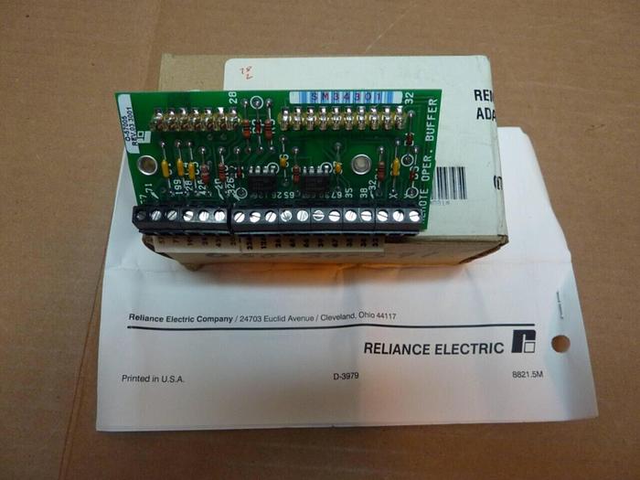Used RELIANCE ELECTRIC Adapter PC Board O-57005 #23176