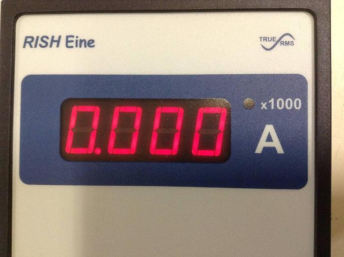 Used RISHABH Control Panel RISH EINE A #86297