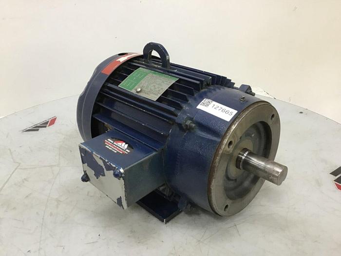 Used LINCOLN ELECTRIC 5 HP AC Motor TF4286C #127665