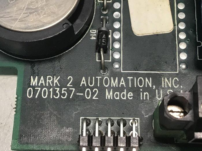 Used MARK 2 AUTOMATION Circuit Board EMS 10 0701357-02 Used