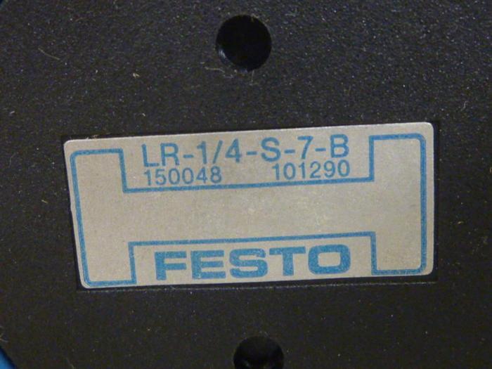 Used FESTO Pressure Regulator LR-1/4-S-7-B #61518