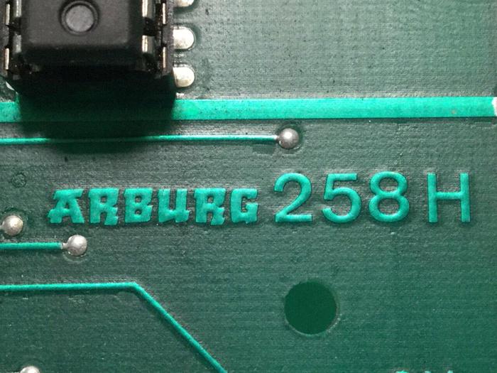 Used ARBURG Circuit Board 258H #106840