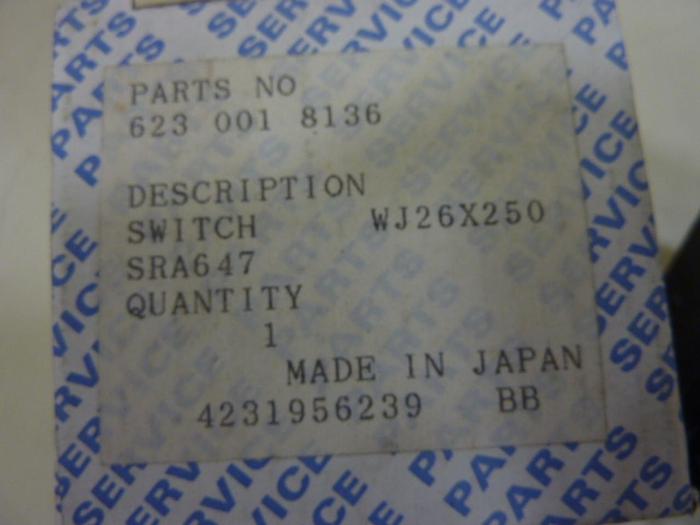 FUJISOKO Switch SRA647 #53041