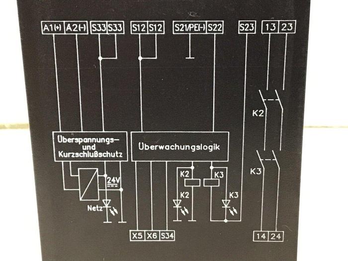 Used E DOLD & SOHNE KG Emergency Stop Module BD5987.02/001 #125398