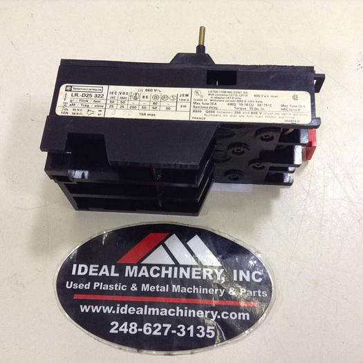 Used TELEMECANIQUE Overload Relay LR3D25322 #75973