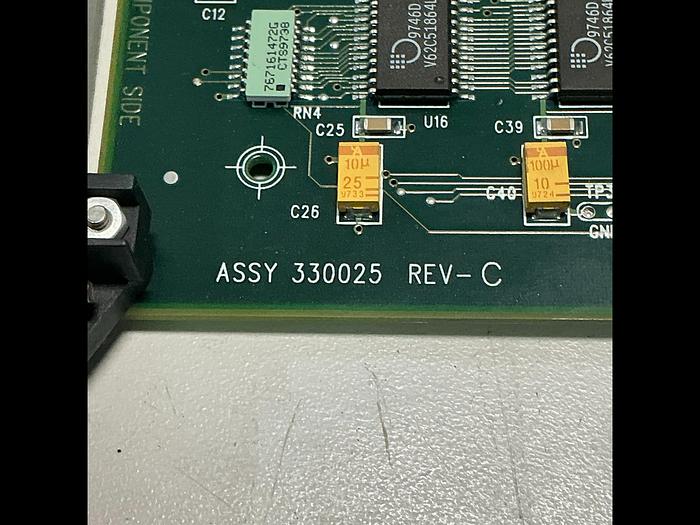 Used VAN DORN PCB PC330-025 REV-C ASSY 330025 REV-C