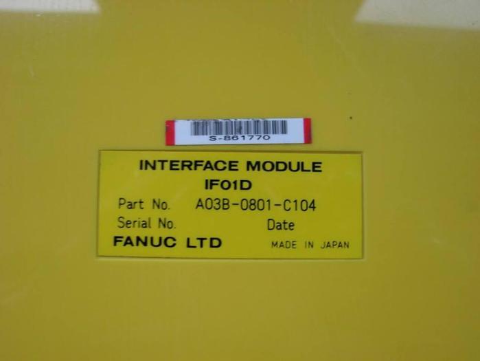 Used FANUC Interface Module A03B-0801-C104 USED