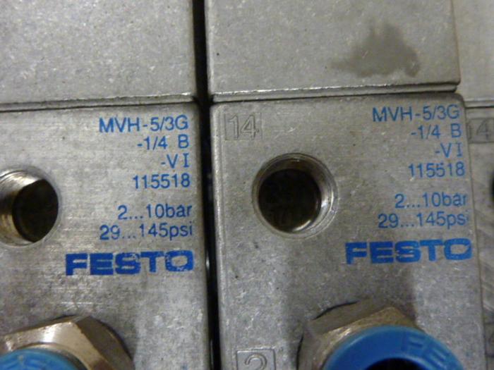 Used FESTO Control Block / Valve Terminal IFB8-02 #52764