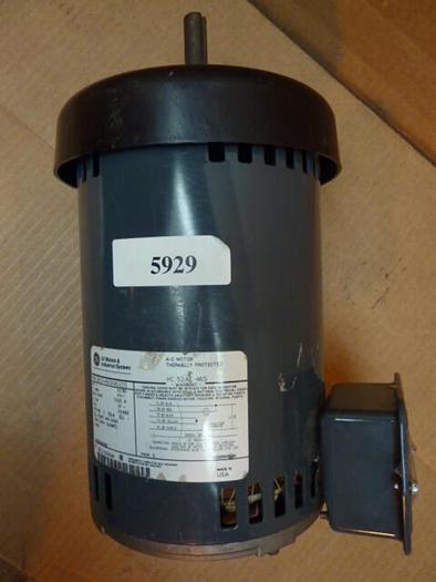 Used GENERAL ELECTRIC / GE 1 HP AC Motor 5KCP49ZN9622S Used