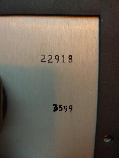 Used VAN DORN Keypad 22918 #25618