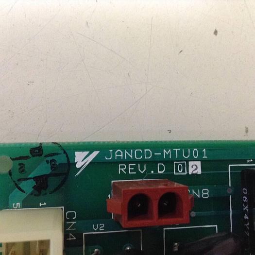 Used YASKAWA Circuit Board JANCD-MTU01 REV D02 #77034