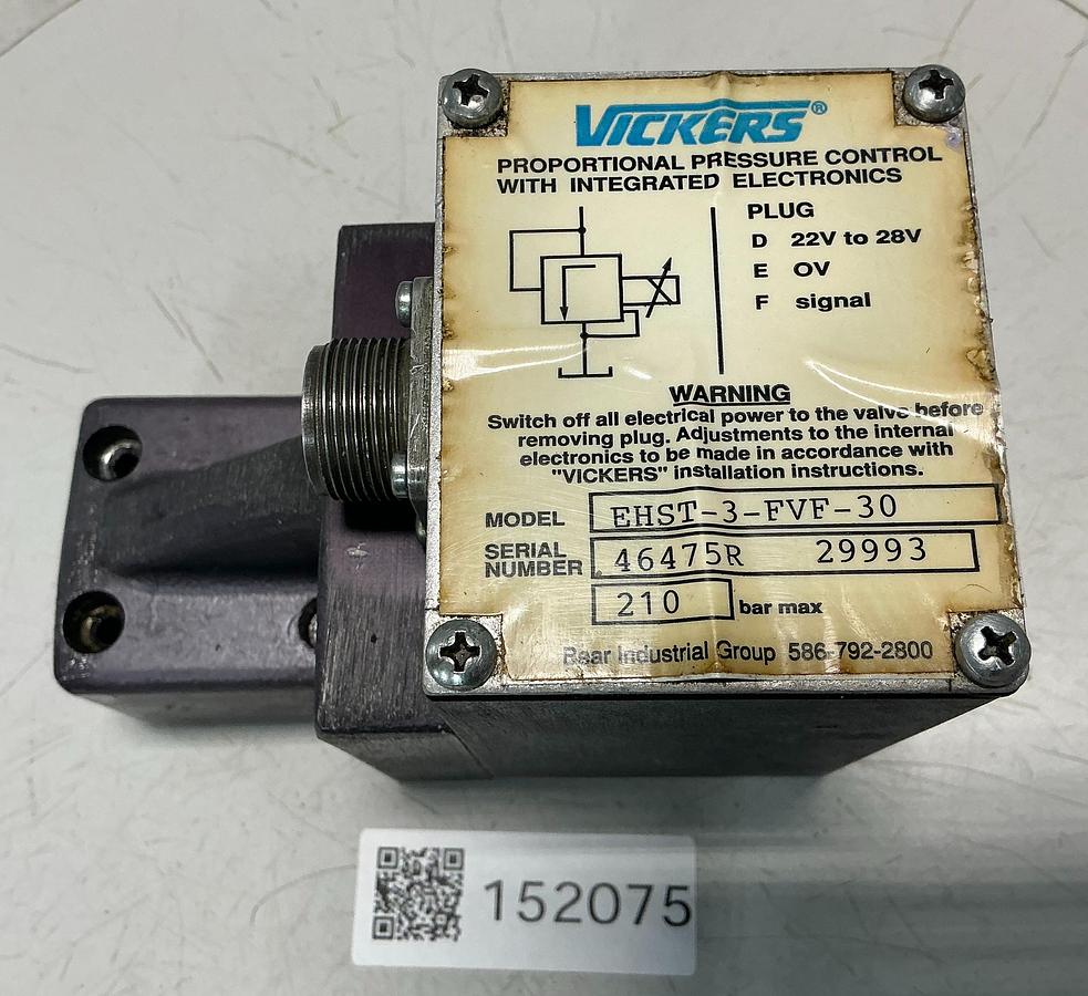 Used VICKERS EHST-3-FVF-30