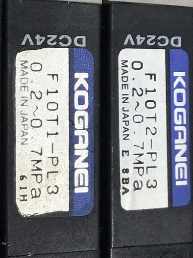 Used KOGANEI Manifold w/ Valves F10M10AJ #120928