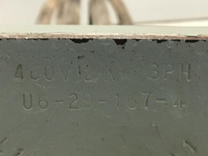 Used WATLOW 12 kW Heating Element A0503486 #119201