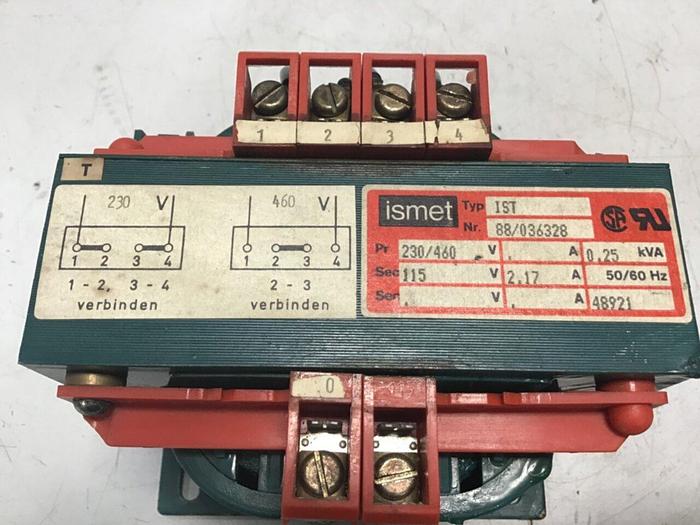 Used ISMET .25 kVA Transformer IST #127475