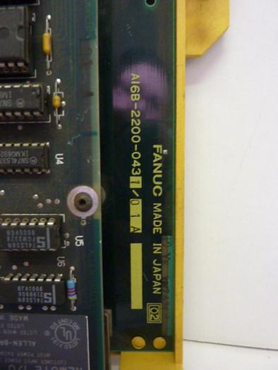 Used FANUC Mother Board A16B-2200-0431/01A #7353