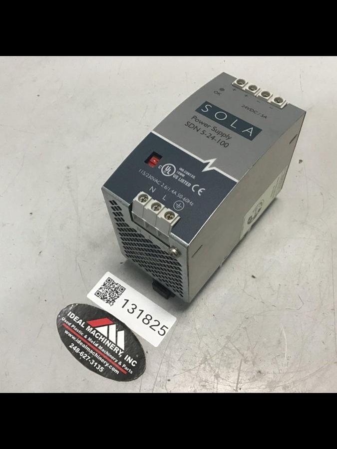 Used SOLA ELECTRIC Power Supply SDN5-24-100 USED