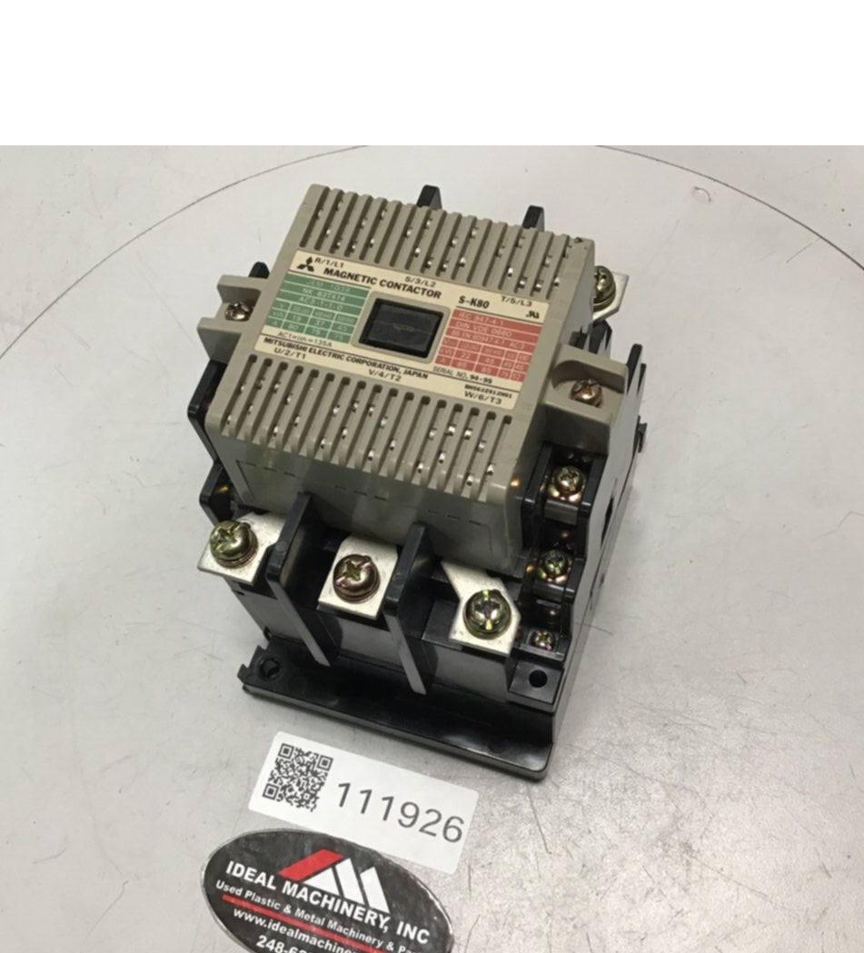 Used MITSUBISHI Magnetic Contactor S-K80 USED