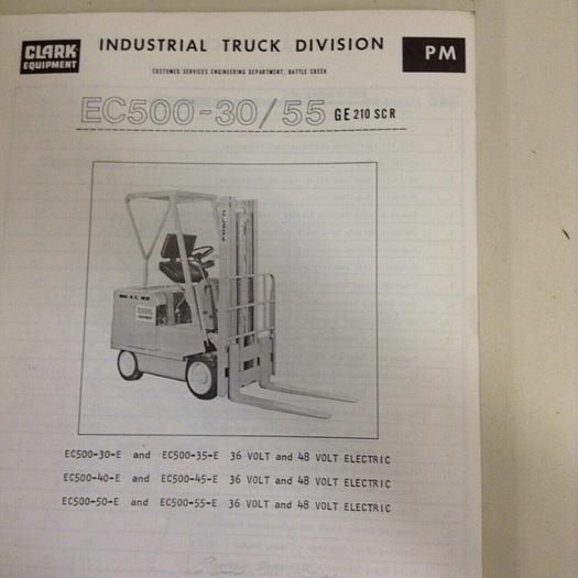 Used CLARK EQUIPMENT Manual PMA 383 #70741