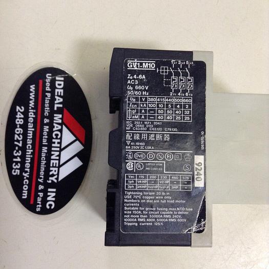 Used TELEMECANIQUE Motor Circuit Protector GV1-M10 #75638