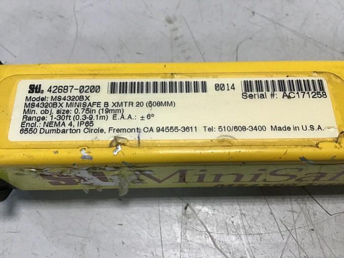 Used STI Light Curtain Transmitter MS4320BX #139911