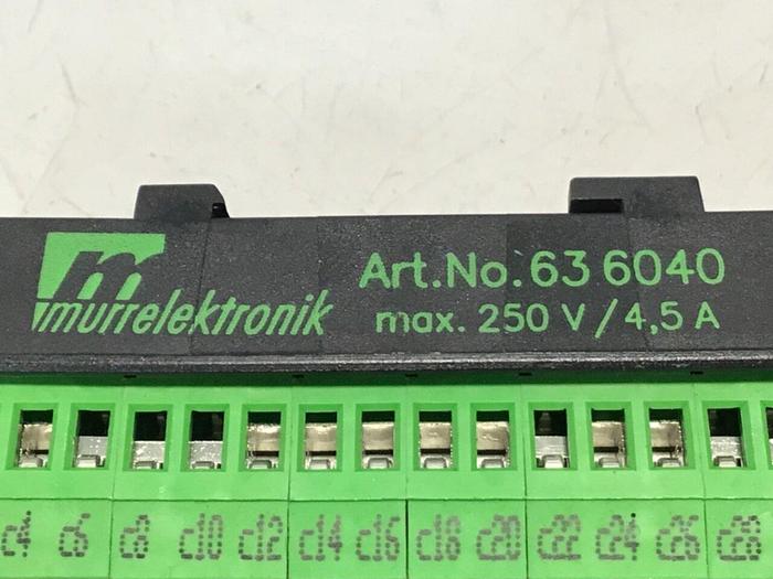 Used MURR ELEKTRONIK Card Holder 636040 #125415