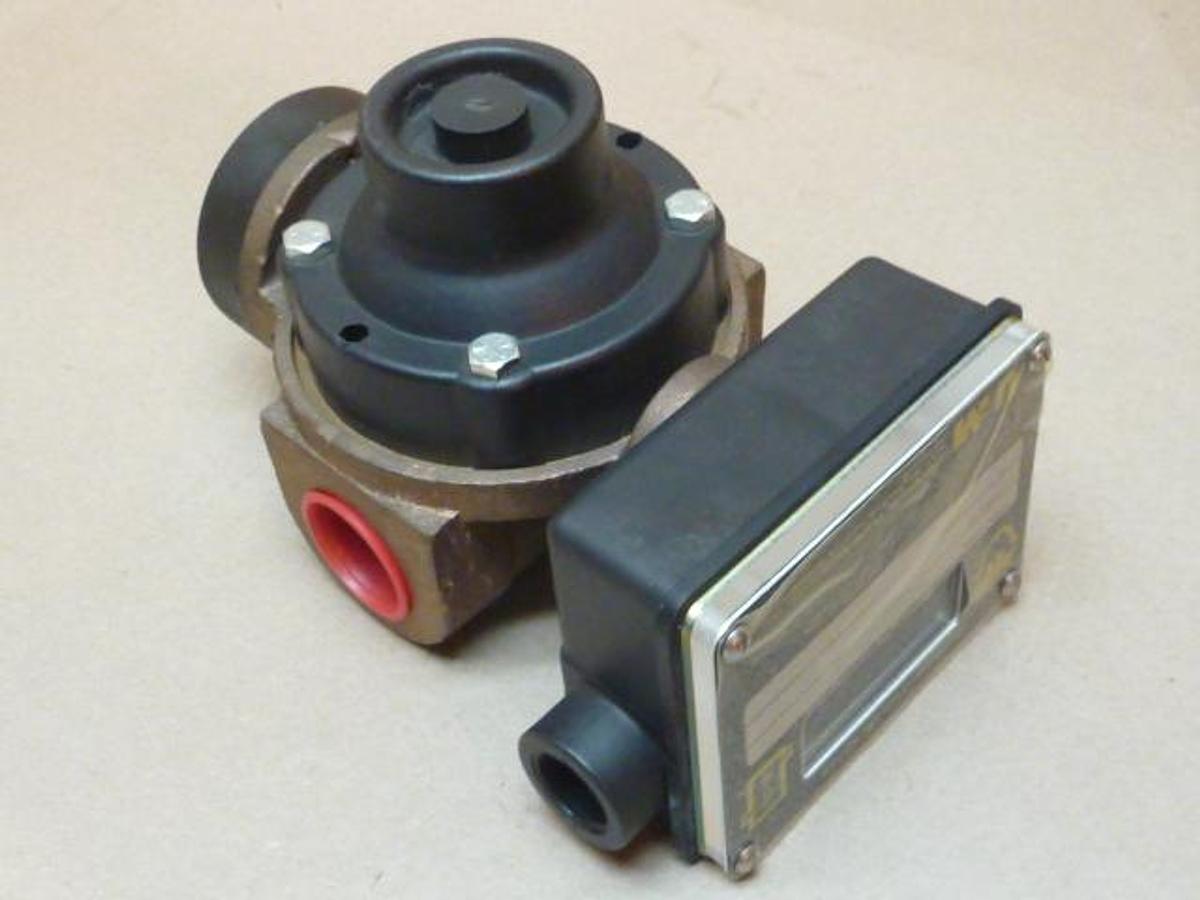 Used UNIVERSAL FLOW MONITORS 2459-50-1-1/2-0 Indicator Meter, Never Used, #32212