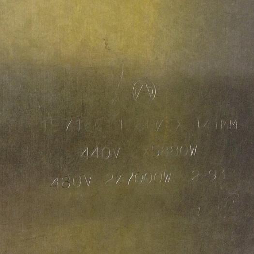 Used AD 5880 Watt Ceramic Heater Band 197180 12800 USED