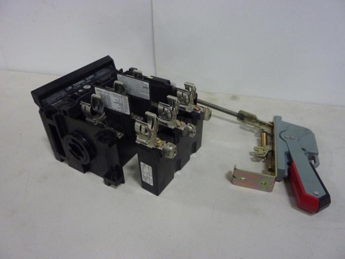 Used ALLEN BRADLEY 60 Amp Disconnect Switch 1494V-DS60 SER A #57442