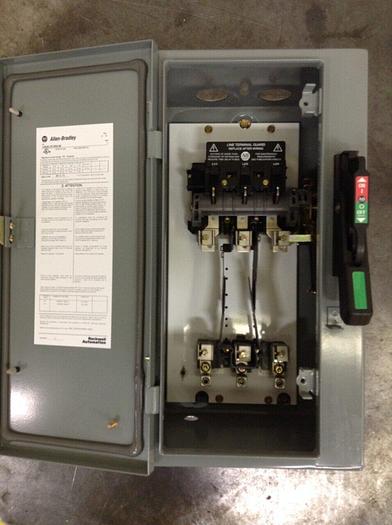 Used ALLEN BRADLEY Safety Switch 1494G-DF3R6-98 SER 1 #68128