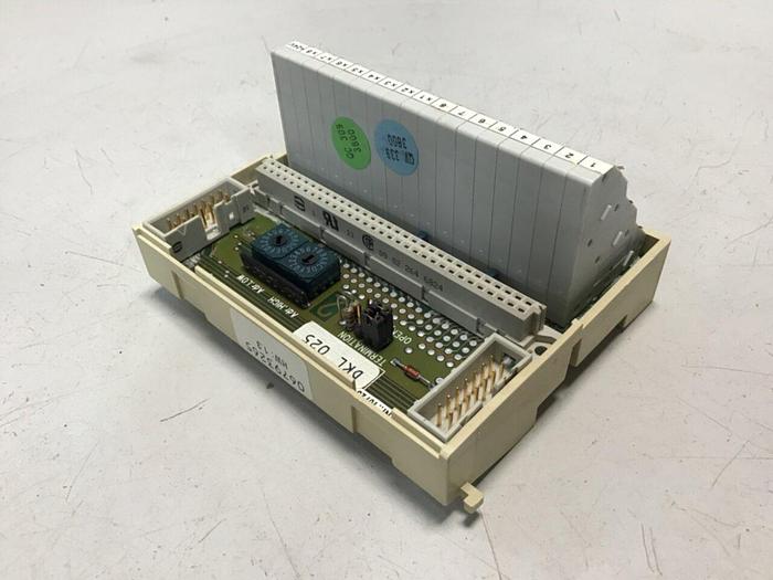 Used SIGMATEK Terminal Base Module DKL025 05-024-025-D #131245
