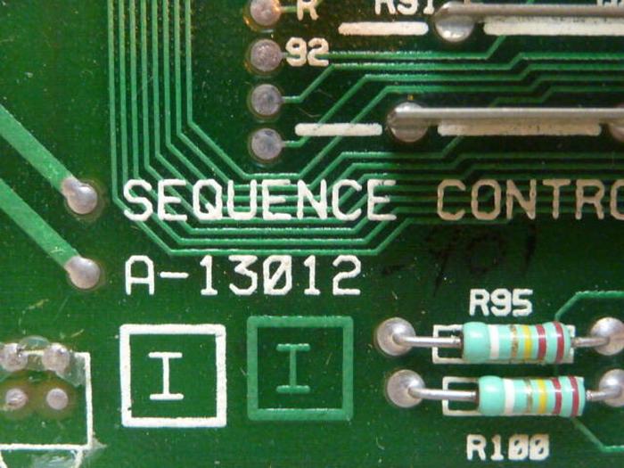 Used BARBER COLMAN Sequence Circuit Board A-13012-901 #32782