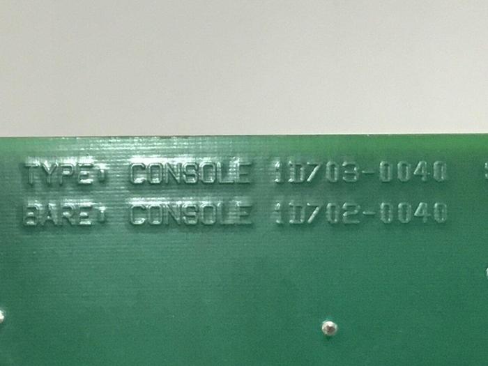 Used HPM Command 9000 VGA Console Board 1D703-0040 Used