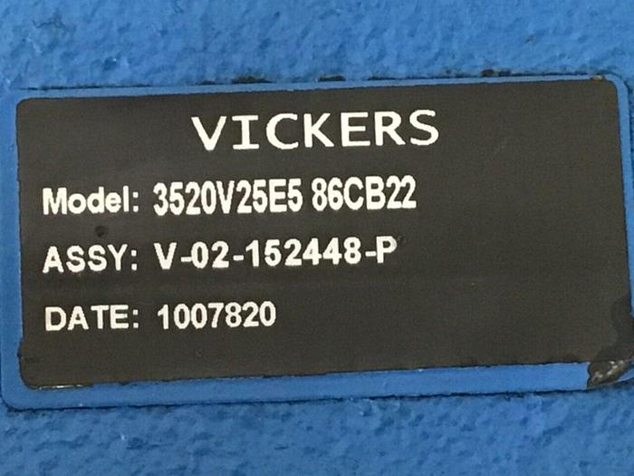 Used VICKERS Pump 3520V25E5 #137354