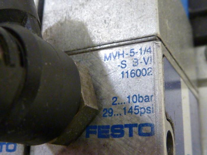 Used FESTO Control Block / Valve Terminal IFB8-02 #52836